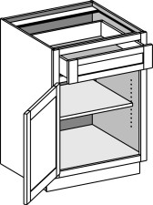 (B) Single Door Base