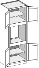 Oven Cabinet – Single Oven w/Butt Doors