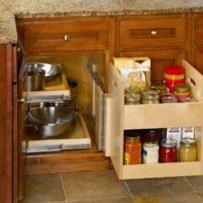 sliding kitchen organizers for cabinets