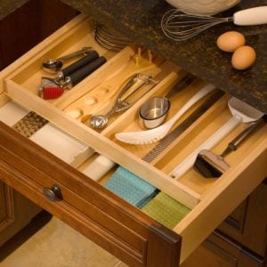 kitchen utensil drawer