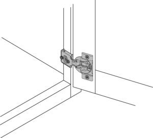 blum hinge integrated soft overlay close overlays