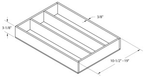 Cutlery Tray F