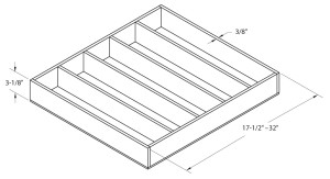 Cutlery Tray H