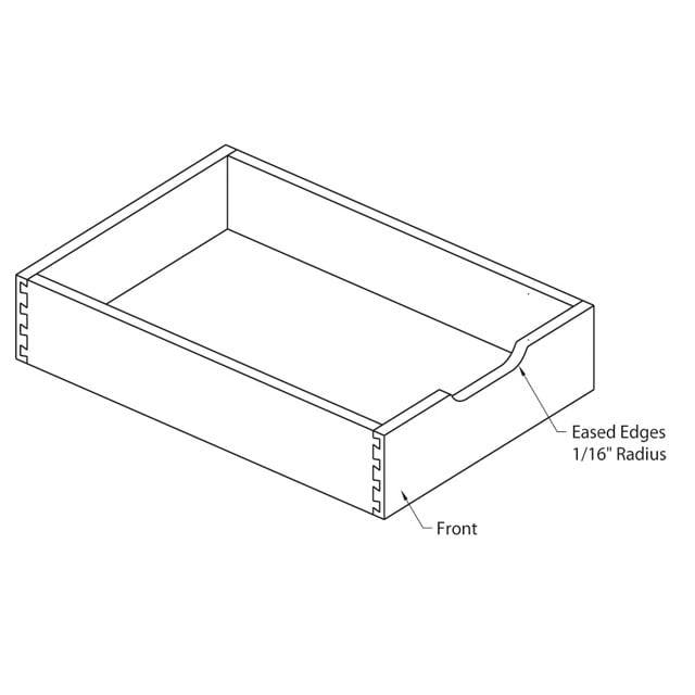 Drawer Box Hand Pull Cabinet Joint