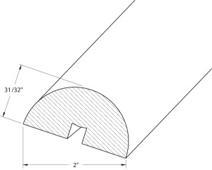 Plain 2 Inch