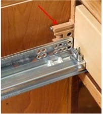 Blum Tandem Drawer Mounting Bracket for Inset Cabinets