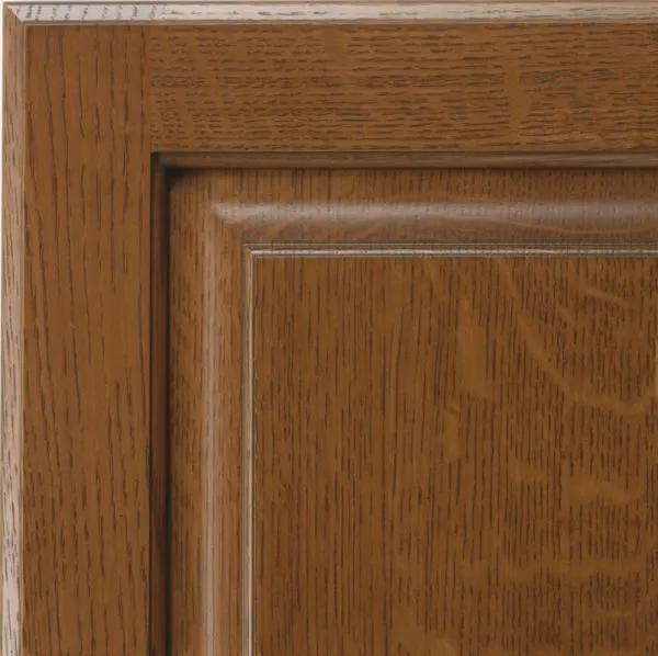 Chestnut w/Brown Glaze - Quarter Sawn White Oak