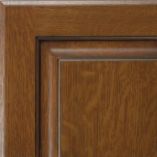 Honey w/Sable Glaze - Quarter Sawn White Oak