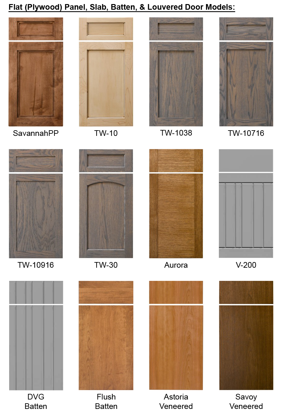 flat slab batten louvered door samples