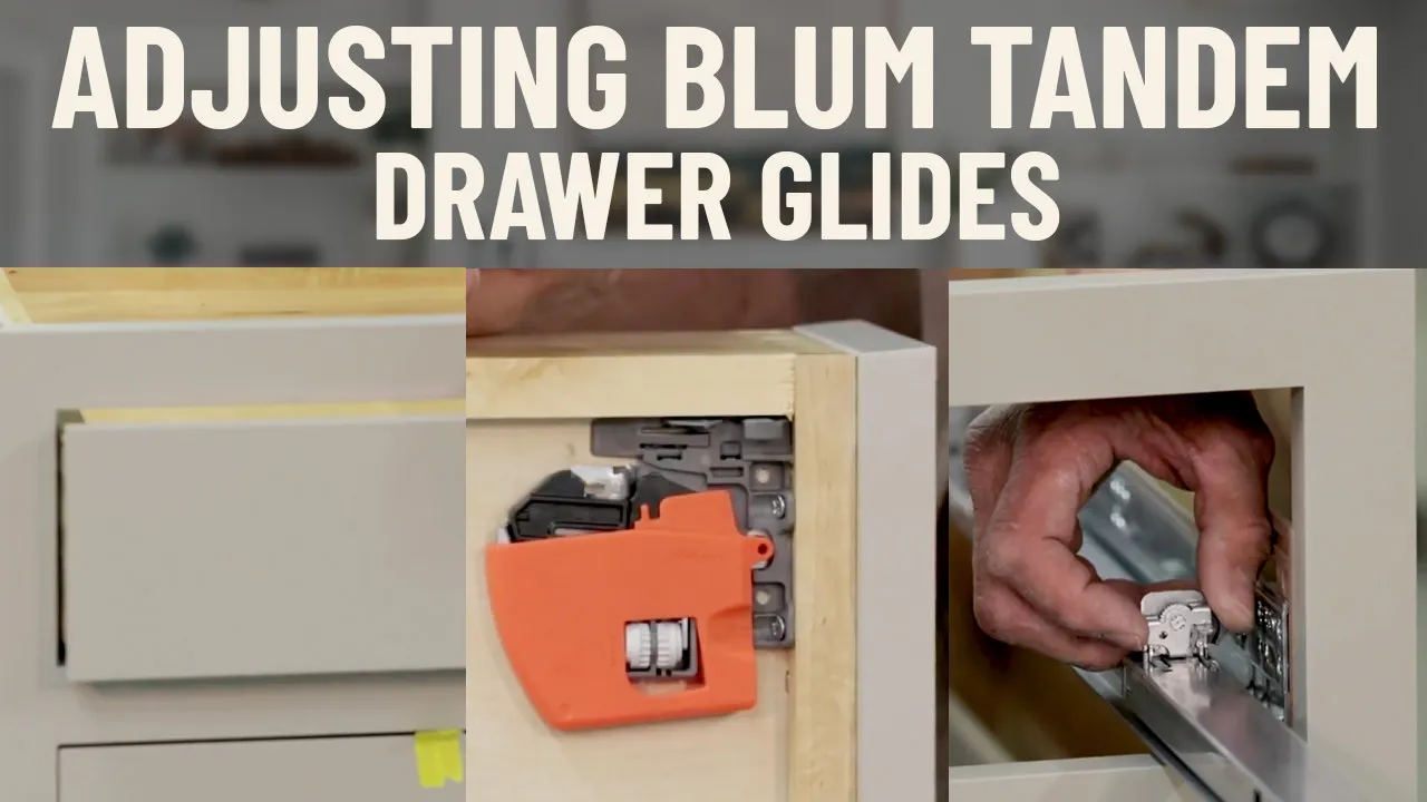 How to Adjust Blum Drawer Slides: Easy Steps for Perfect Alignment