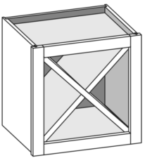 (WXC) Wall X Cube Display Cabinet