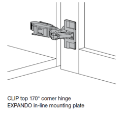 Blum 170 Degree Susan Hinge