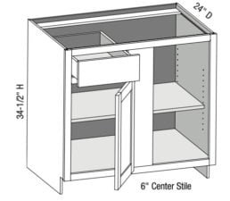 Blind Corner Cabinet Right