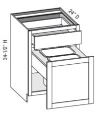 Base Cabinet - Base w/ Trash Can Pull-Out