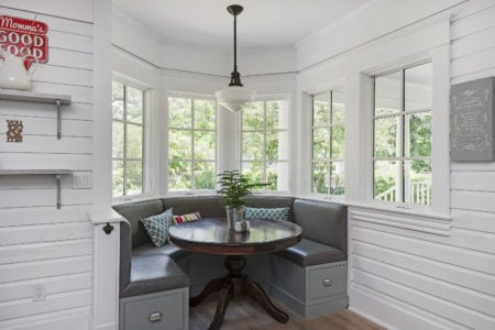 corner kitchen dining nook