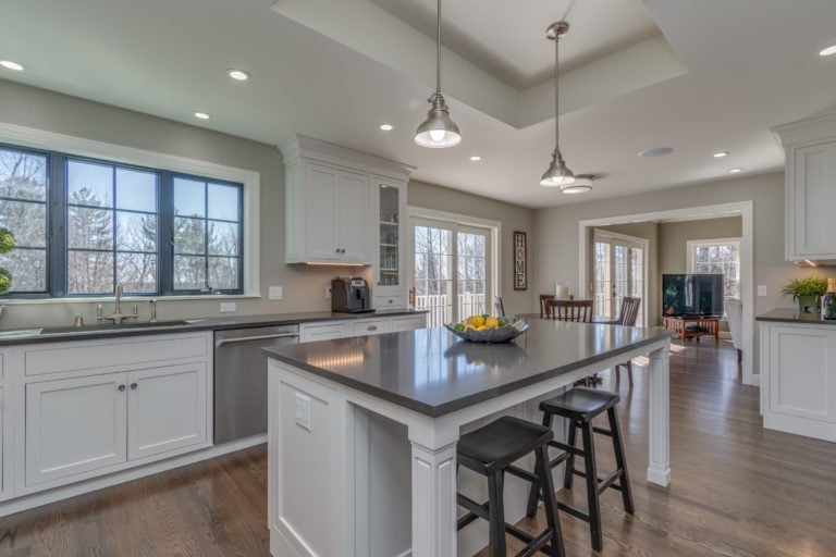 white kitchen cabinets