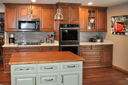 custom kitchen cabinet renovation