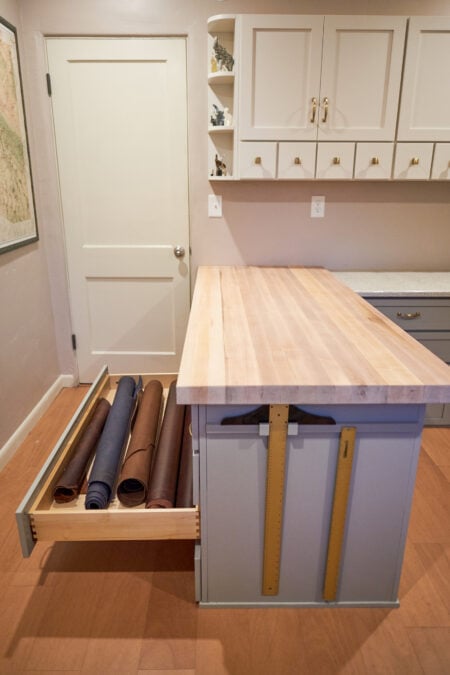 oversized cabinet drawer