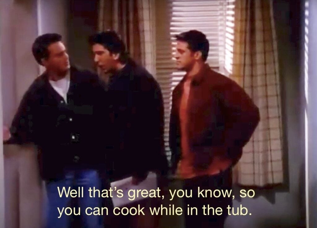 friends kitchen episode