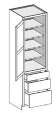 Tall Cabinet – 3 Drawers, Single Door