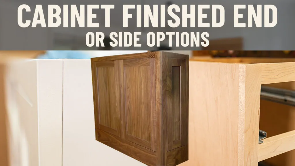 Cabinet Finished End or Side Options Thumbnail