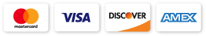 Credit Cards - Mastercard, Visa, Discover, Amex