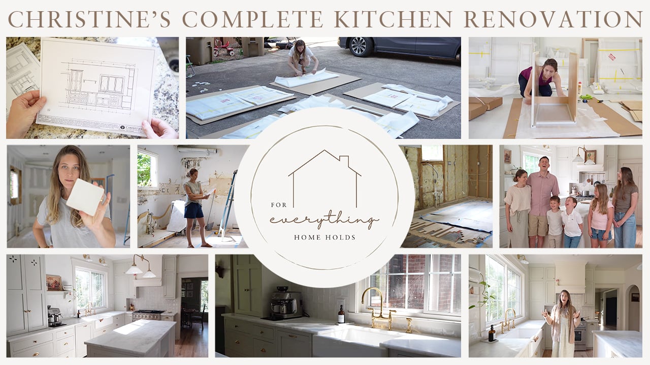 Christine's Complete Kitchen Renovation
