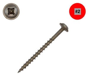 ProMaster-Plus Washer Head Wood Screw