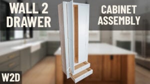 Wall 2 Drawer Cabinet Assembly (W2D) video thumbnail