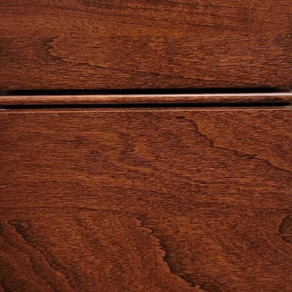 Saddle w/Sable Glaze – Cherry