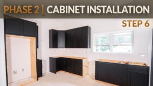 2.6 • How to Install Wall Cabinets Safely & Straight | Step 6 video thumbnail