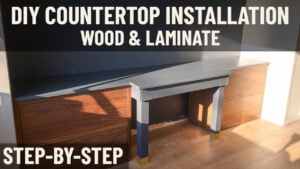 DIY Countertop Installation: Wood & Laminate (Step-by-Step Guide) video thumbnail