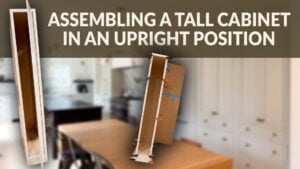 How to Assemble a Tall Cabinet Upright video thumbnail