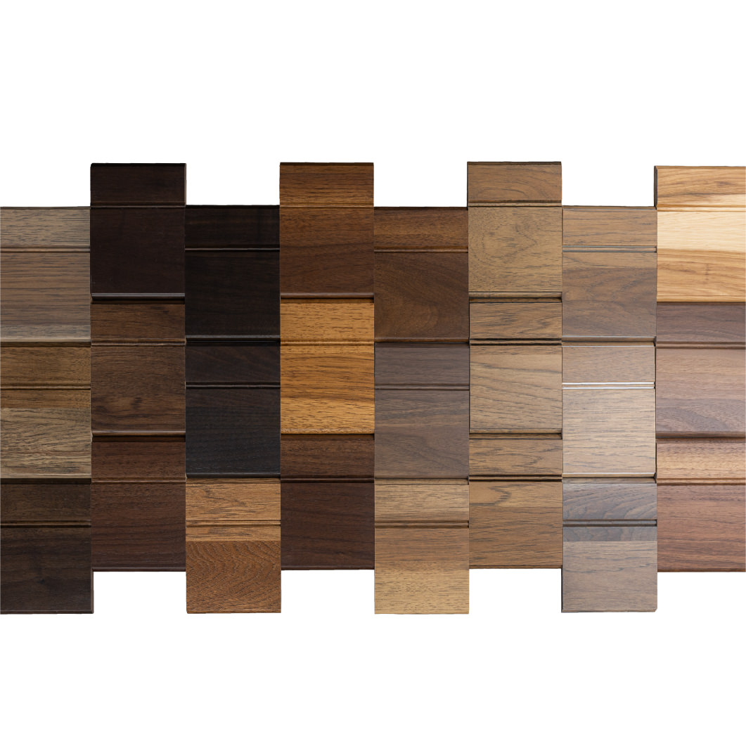 Hickory Finish Cabinet Sample Kit