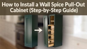 How to Install a Wall Spice Pull-Out Cabinet (Step-by-Step Guide) video thumbnail