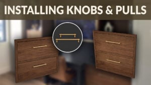 Installing Cabinet Knobs and Pulls: Cabinet Hardware Installation video thumbnail