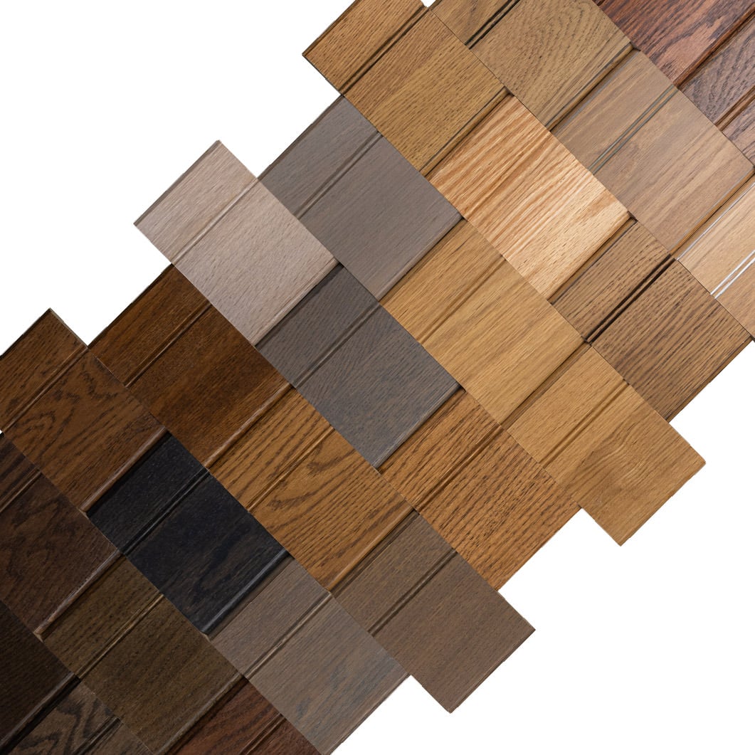 Red & White Oak Finish Cabinet Sample Kit