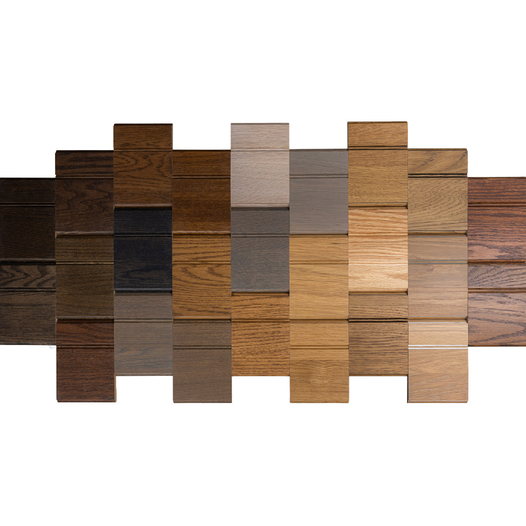 Red & White Oak Finish Cabinet Sample Kit