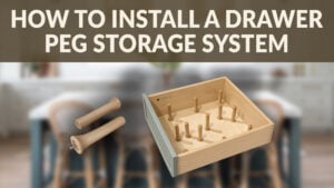 How to Install a Drawer Peg Storage System: Everything You Need to Know video thumbnail