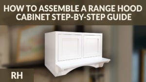 How to Assemble a Range Hood Cabinet | Step-by-Step Guide | RH • RHCS • RHBD video thumbnail